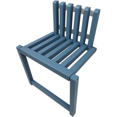 Imagem de Cadeira Dobrável Para Banheiro Beh - Troca De Sapato De Assento Beh Para Casa - Assentos Dobráveis De Segurança Para Chuveiro, Economiza Espaço, Máximo 150kg, Blue