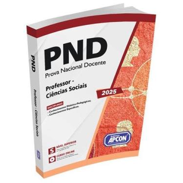 Imagem de Apostila PND 2025 CNU Professores Professor Ciências Sociais - Apcon