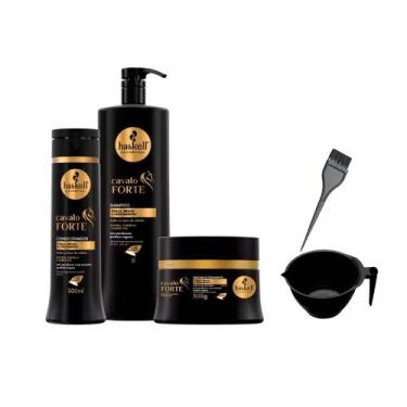 Imagem de Haskell Cavalo Forte Shp 1L Cond 300ml Máscara 300g +Cumbuca