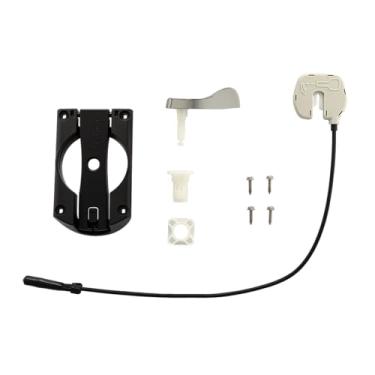 Imagem de FLUSHMATE AP400504-SN Kit de substituição de alça universal para série 504 - Alça de níquel acetinado LH ou RH incluída, compatível com ADA, operação silenciosa, ideal para uso residencial e comercial