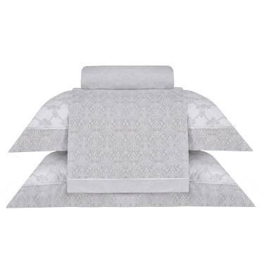 Imagem de Jogo Cama Queen Buddemeyer 200 Fios Gran Percalle Valence