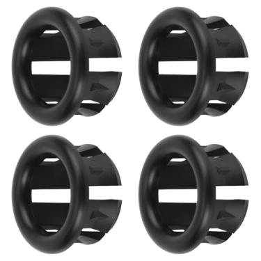 Imagem de 4un. Anéis de Extravasamento para Pia, Aro de Acabamento Cromado Tampa Universal para Furo Dreno Pia Banheiro & Cubas Cerâmica