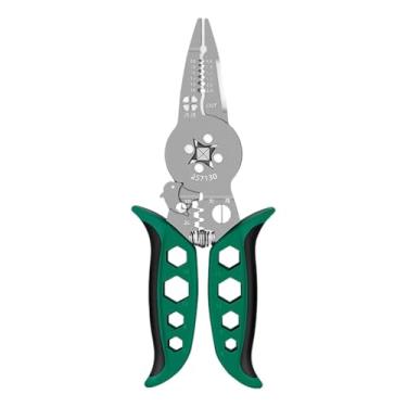 Imagem de MotiveTech Descascador de Fios, Enrolador de Bobina, Ferramenta Portátil para Fiação Manual, Ferramenta de Crimpagem E Decapagem de Fios Divididos