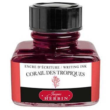 Imagem de Herbin The Jewel of Inks Tinta Para Caneta Tinteiro, Laranja (Corail Des Tropiques), 30 ml
