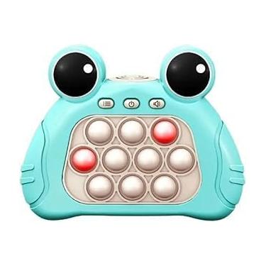 Imagem de Pop It Eletrônico Verde – Brinquedo Antiestresse de Bichinho Sapinho