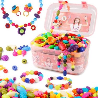 Imagem de Kit de fabricação de joias NEXBOX para meninas de 3 a 6 anos com miçan