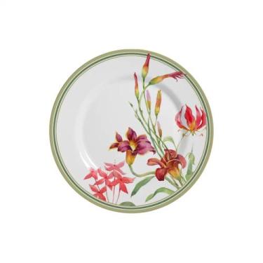 Imagem de Conjunto com 6 Pratos de Sobremesa Spring Ø21cm - Alleanza Cerâmica