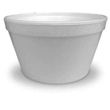 Imagem de pote isopor totaplast 300ml com 1000unidades. - totalplast