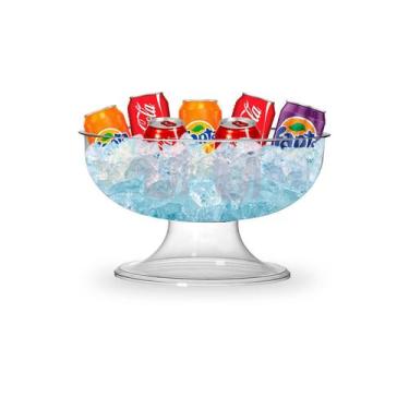 Imagem de Taça Gigante Bala Doces Sobremesa Cristal 10L - Tt