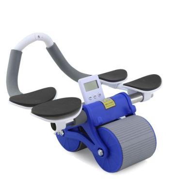 Imagem de Rolo Antiderrapante para Exercícios Abdominais Fitness Treino Academia