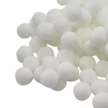 Imagem de Pompom poliéster 10mm para Laços Tiaras Roupas e Artesanatos com 100 u