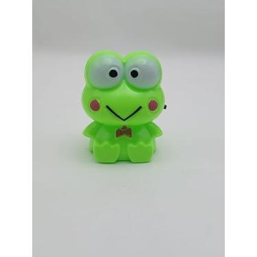 Imagem de Abajur, Luminária Infantil, Desenho Sapo Verde para Tomada, LED Noturno, Luz Suave para Quarto