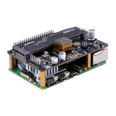 Imagem de Chapéu PoE+ com refrigerador ativo para Raspberry Pi 5 GeeekPi P33