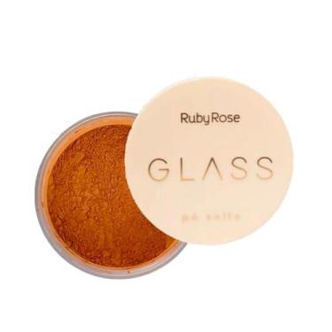 Imagem de Po Solto Ruby Rose Glass HB862, GPT04