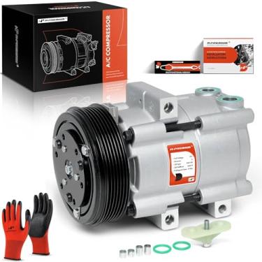 Imagem de A-Premium Compressor De Ar Condicionado Com Embreagem Compatível Ford F-150 2002-2003, F-250 F-350 F-450 F-550 Super Duty, 4,6 L 5,4 6,8