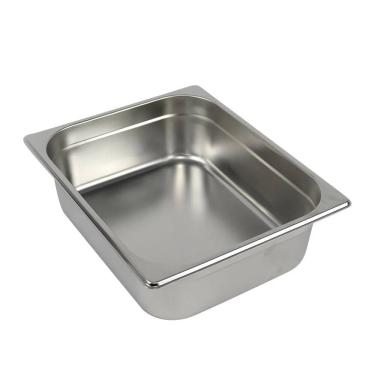Imagem de Cuba Gastronômica Buffet GN 1/2 100mm Aço Inox Sem Alça