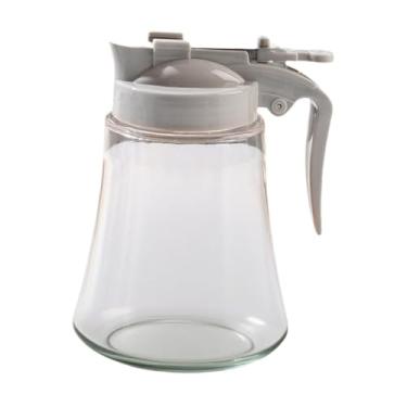 Imagem de WeiLaiKeQi Garrafa dispensadora de óleo, garrafa para xaropes de vinagre, acessórios de cozinha multiuso, recipiente prático para óleo para churrasco, Cinza