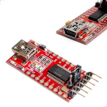 Imagem de Conversor Usb Para Serial Rs232 Ftdi Ttl 3.3v 5v Arduino - BLUTU
