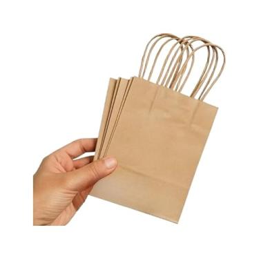 Imagem de Sacola Papel Kraft PP com Alça 12x19x7cm - Presente - Lembrancinha - Embalagem - Festa(10)