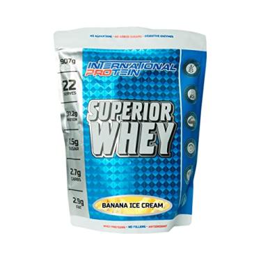 Imagem de Whey Protein Concentrado Superior Whey International Protein Sabor Banana 907G