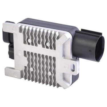 Imagem de 940002904 Módulo de controle do ventilador de resfriamento do motor compatível com Ford Edge Flex Lincoln MKX MKS 2007 2008 2009 2010 2011 2012 2013 2014 2015 Controlador de ventilador de radiador