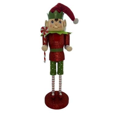 Imagem de Duende De Madeira - 49Cm  - Modelo A - 1 unidade - Rizzo - Global Mast
