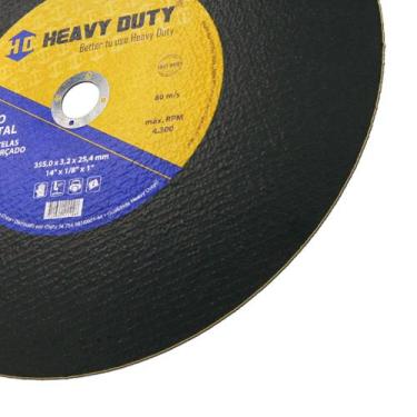 Imagem de DISCO DE CORTE FASTSTEEL 355,6X3,2X25,4- 10 Unidades - HEAVY DUTY