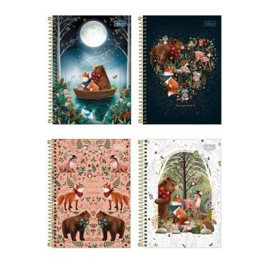 Imagem de Caderno espiral capa dura 1/4 80 fls Loveland Tilibra