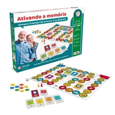 Imagem de Jogo Educativo Ativando a Memória Pais e Filhos  Estimula Raciocínio e