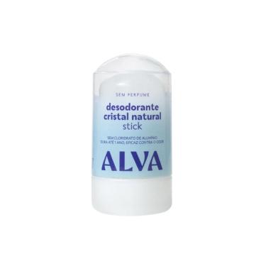 Imagem de Desodorante Cristal Stick Sem Perfume Vegano Alva 60g