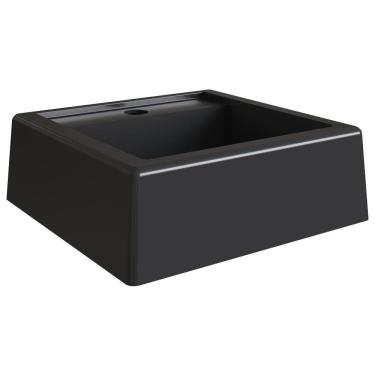 Imagem de Cuba De Apoio Para Banheiro Em Marmore Sintetico 94101 Preto PP