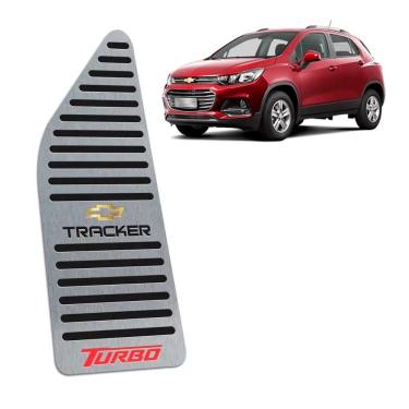 Imagem de Descanso De Pé Tracker Turbo 2016/2019 Aço Inox Preto