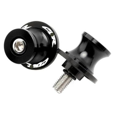 Imagem de BYYINGSUS Parafuso de suporte de motocicleta M8 bobinas deslizantes compatíveis com CBR 600RR 1000RR CBR954RR 900RR CBR1000RR CBR250R CBR600RR 2004-2019 (CBR Preto)