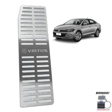 Imagem de Descanso De Pé Aço Inox Virtus 2018 A 2020 Prata