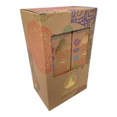 Imagem de Incenso Natural Vila Zen 7 Chakras Puro 12 Cxs C 10 Varetas