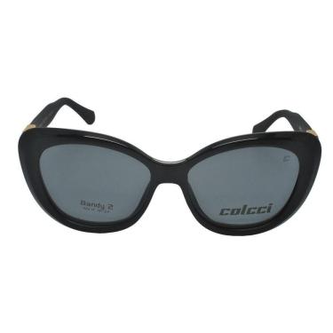 Imagem de Armação colcci bandy 2 c6123a1452 clip-on preto c6123 52