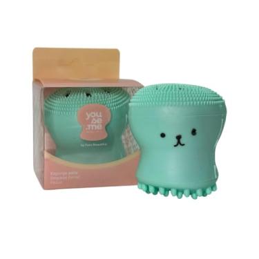 Imagem de Esponja de Limpeza Facial Polvo Youse.me Face Beautiful (Verde)