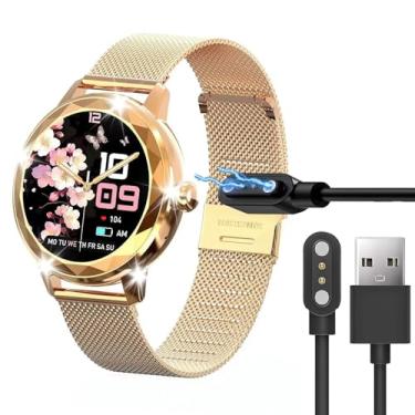 Imagem de Compatível com carregador de relógio inteligente Homailida, carregador de substituição magnético Lamshaw compatível com Homailida Smartwatch G208- 1,2 polegadas (preto)