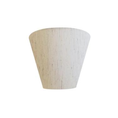 Imagem de Arandela Retro Cone Vivare Md-2001 Cúpula em Tecido 25/26x13cm - Bivol