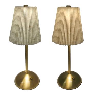 Imagem de luminaria de Mesa Abajur Kit 2 uni LED 3 Tons Controle de Intensidade Bateria Recarregavel USB Candeeiro Mesa Trabalho Cabeceira Decoraçao