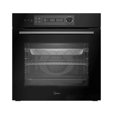 Imagem de Forno de Elétrico de Embutir Midea Touch Smart com 80 Litros de Capacidade, Grill Painel Touch Preto - TSI80P2