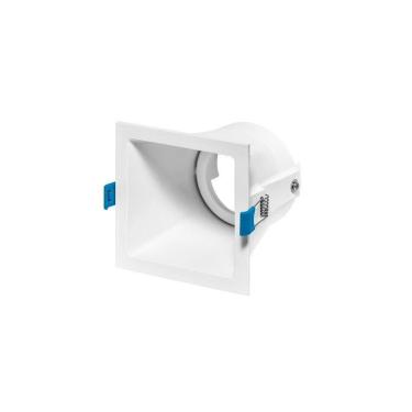Imagem de Spot De Embutir Super-recuado Stella Square Ghost Par 20 E27 Quadrado Bivolt Branco