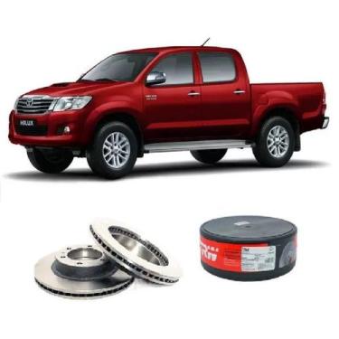 Imagem de Disco Freio Dianteiro Trw Toyota Hilux 2012