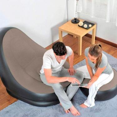 Imagem de Sofá Inflável Pufe com Ar Ideal para Relaxar - RELET