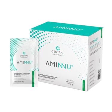 Imagem de AMINNU® Sabor Limão Central Nutrition | 30 sachês x 10g-Unissex