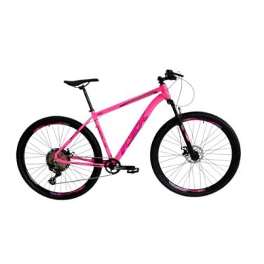 Imagem de BICICLETA BIKE ARO 29 MTB ALUMÍNIO KSX 12V K7 11x52 FREIO HIDRÁULICO E SUSPENSÃO COM TRAVA UNISSEX (ROSA NEON (ADS ROSA VIOLETA), 19)