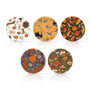 Imagem de 10un. Capas Sensor para Libre 2/Libre 3, Tecido Não Tecido Adesivos Sensor à Prova d'Água Respiráveis Estilo Ação de Graças Sobre Patches