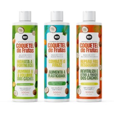 Imagem de Kit Ativador Cachos Coquetel Proteção Térmica Trihair 500ml