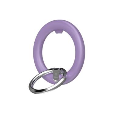 Imagem de iFace MagSynq Suporte de anel de dedo inteligente [compatível com MagSafe] Acessório magnético universal para smartphone para meninas/mulheres - Acessório de telefone adesivo fofo para celulares