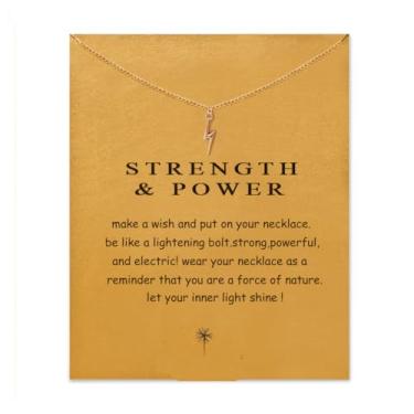 Imagem de Colar com pingente de bússola para mulheres, amizade, ferradura, boa sorte, elefante com pingente de corrente com cartão de presente, Medium, Liga de aço, Sem Pedra Preciosa